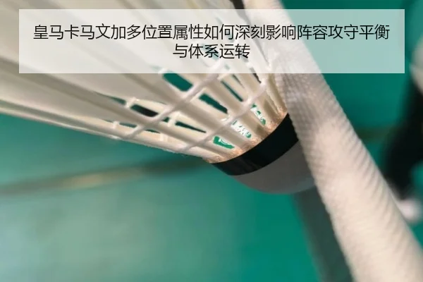 皇马卡马文加多位置属性如何深刻影响阵容攻守平衡与体系运转